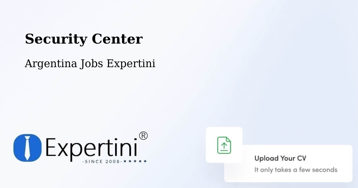 Security & Compliance – Idiazábal - Argentina Jobs Expertini